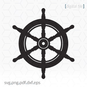 Volante della nave pirata SVG, Pirati SVG, ClipArt pirata, File SVG Cricut, File Cricut, Stencil pirata
