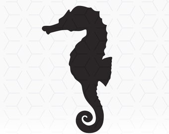 Seahorse SVG for Printing, Cutting, and Craft Projects | Clip Art & Stencils | Perfect for Decorating, Cricut, and More