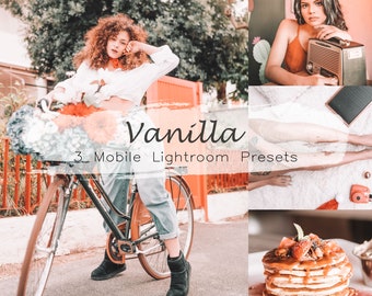 Vanilla Lightroom Preset // 3 Mobile Lightroom Presets // Best Preset // Instagram Filter