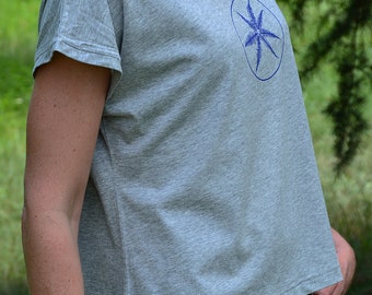 Women's T-Shirt Gray Heather “Little Starfish”