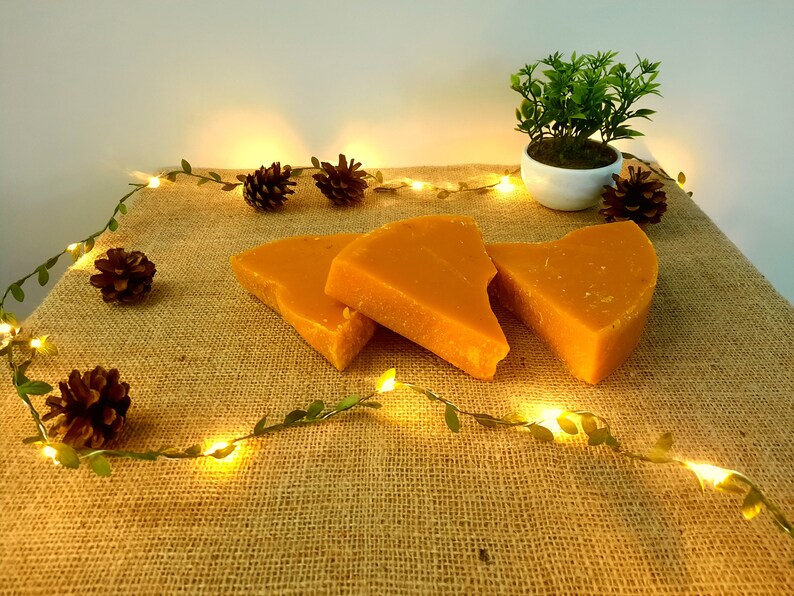 Beeswax Blocks / 100 Pure Beeswax Block / Candle Making Beeswax