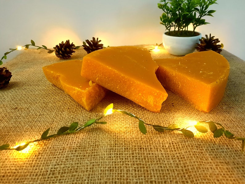 Beeswax Blocks / 100 Pure Beeswax Block / Candle Making Beeswax