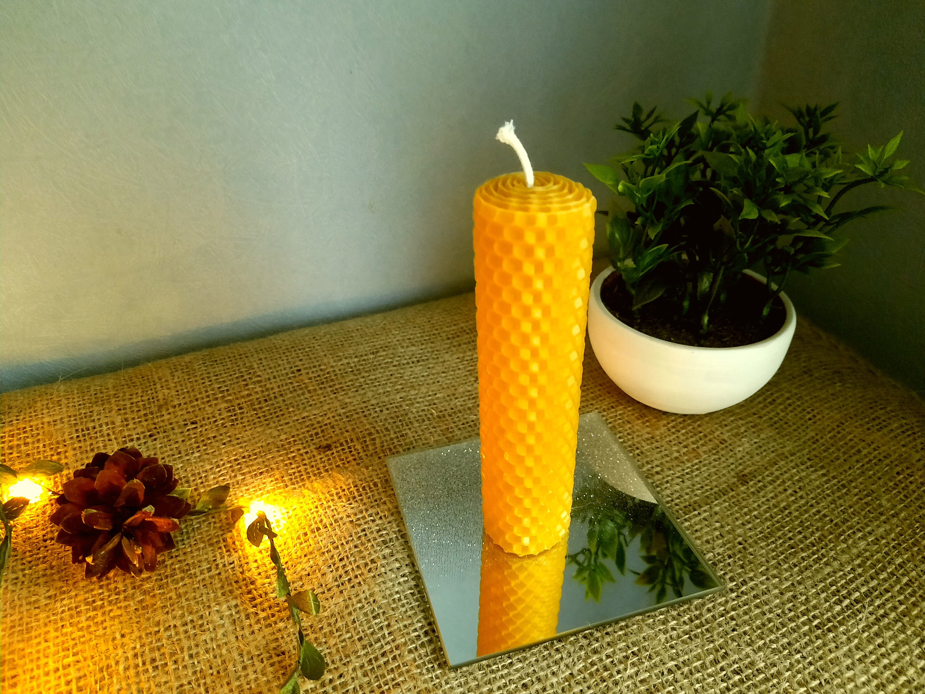 16 pcs SOLID CANDLES Beeswax Candles Homemade Beeswax Candle Etsy