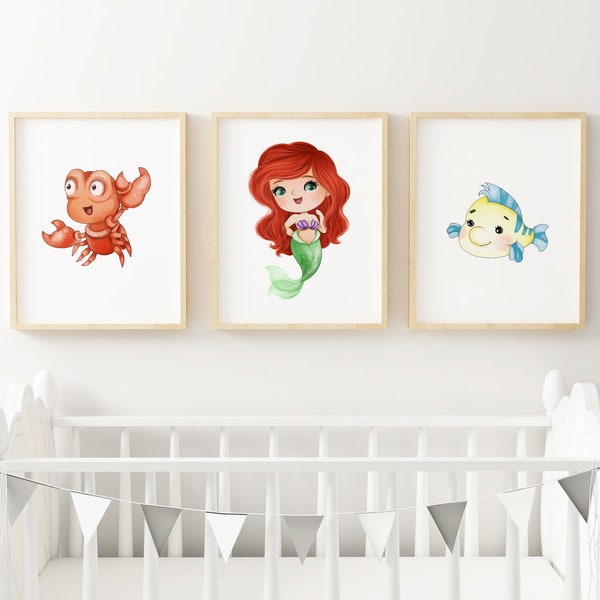 Mermaid Nursery - Etsy