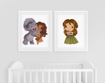 Tarzan Nursery Girls Boys Room Wall Art Decor Print