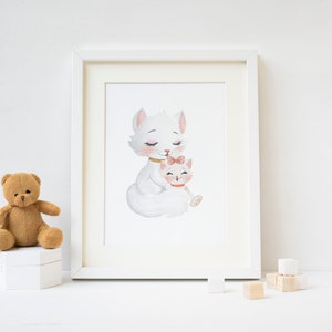 Aristocats Marie Nursery Girls Room Wall Art Decor Print