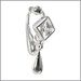 Best Clear Diamond CZ Fake Belly Button Rings Clip-On Non Piercing Silver Plated Navel Body Jewellery