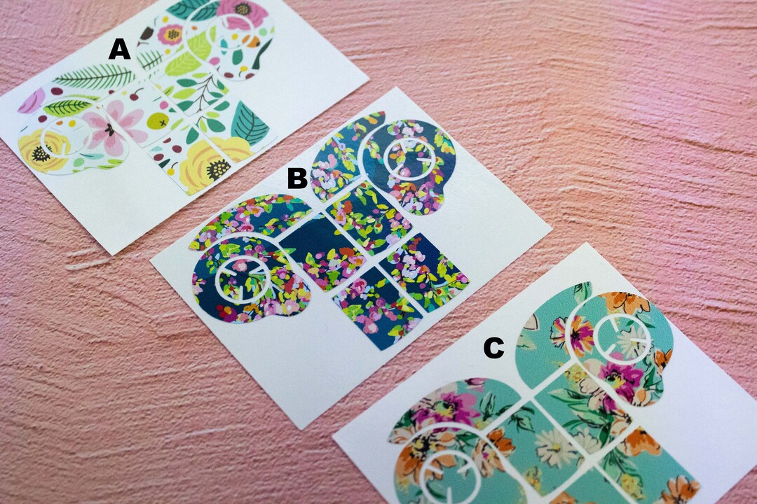 Floral Cochlear Implant Skins - Etsy
