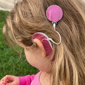Glitter Cochlear Implant Skins image 8