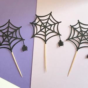 Halloween Cupcake Toppers Spooky Halloween Halloween Decor Halloween Party Decorations
