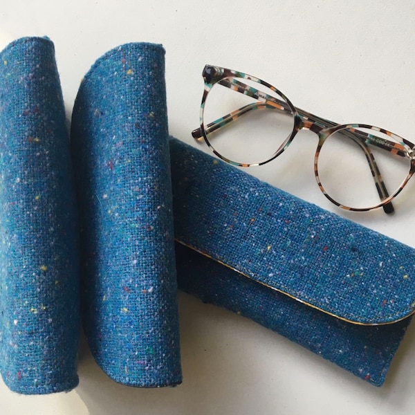 Natural Wool Glasses Case, Etui Lunettes