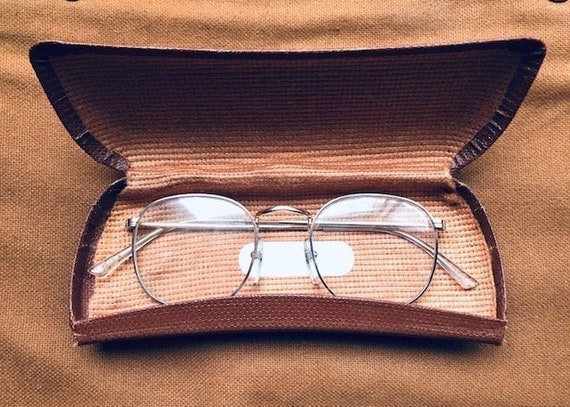 Fabulous 1960s Gold Panto - French Eyeglasses - image 1