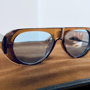 Deep Brown Aviator Mask anti UV