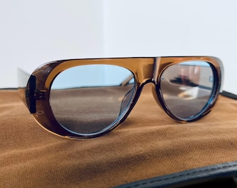 Deep Brown Aviator Mask anti UV