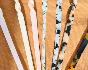 Hair Spike - Tortoise Acetate