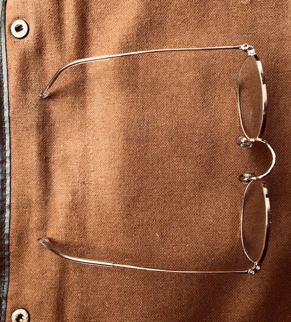 Fabulous 1960s Gold Panto - French Eyeglasses - image 5