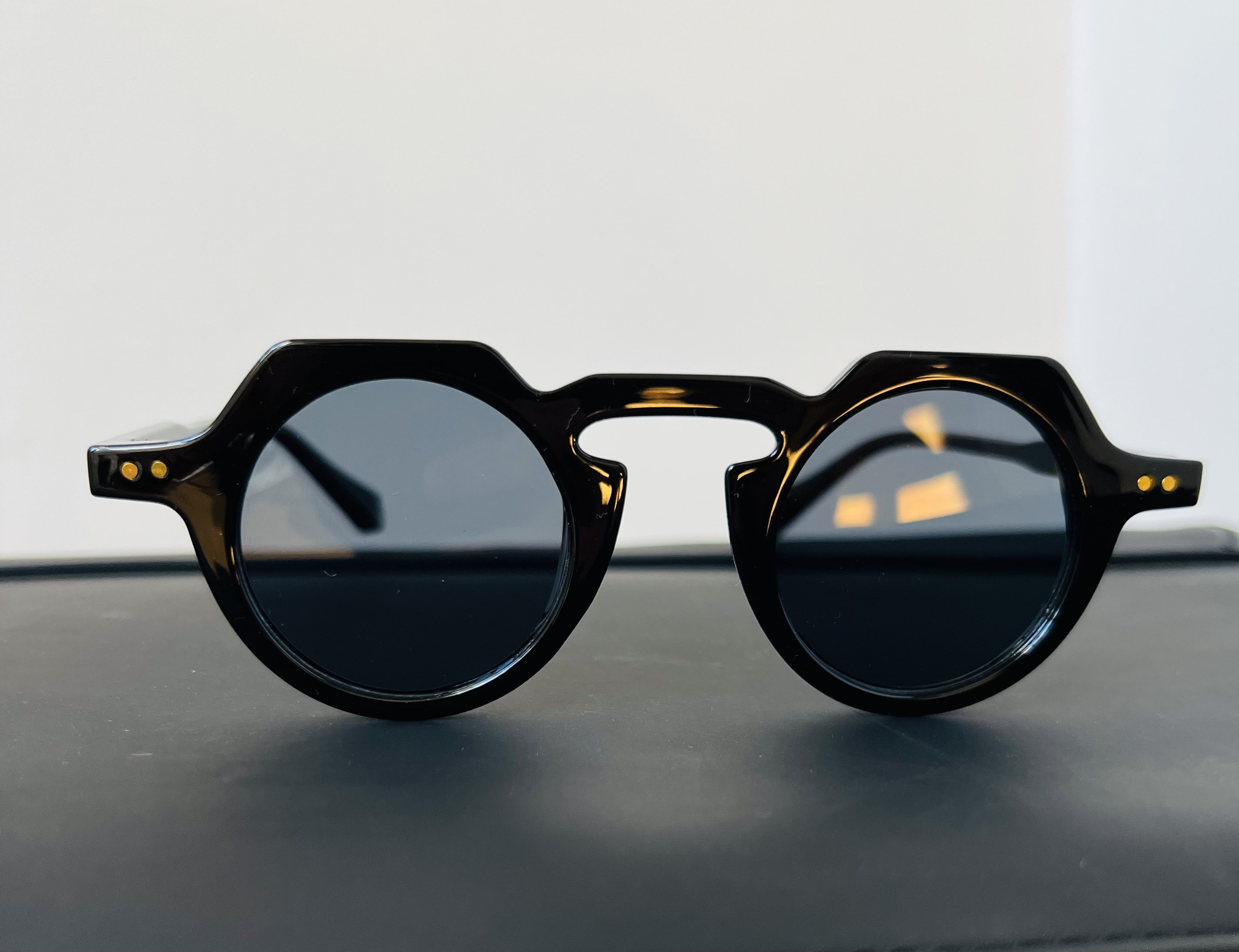 French Crown Panto Sunglasses Replica - Black - Etsy