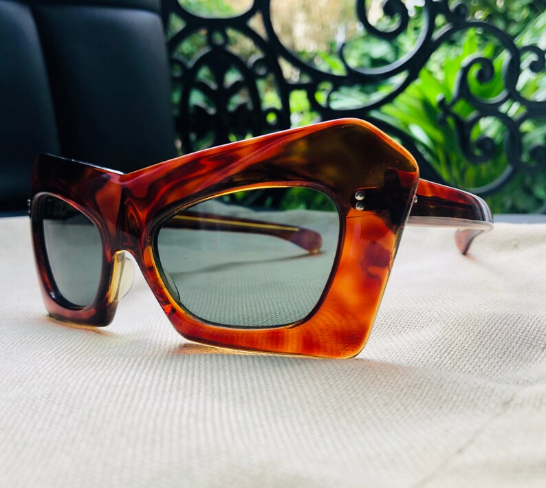 Incredible 1960s French Eyeglasses NOS Etsy