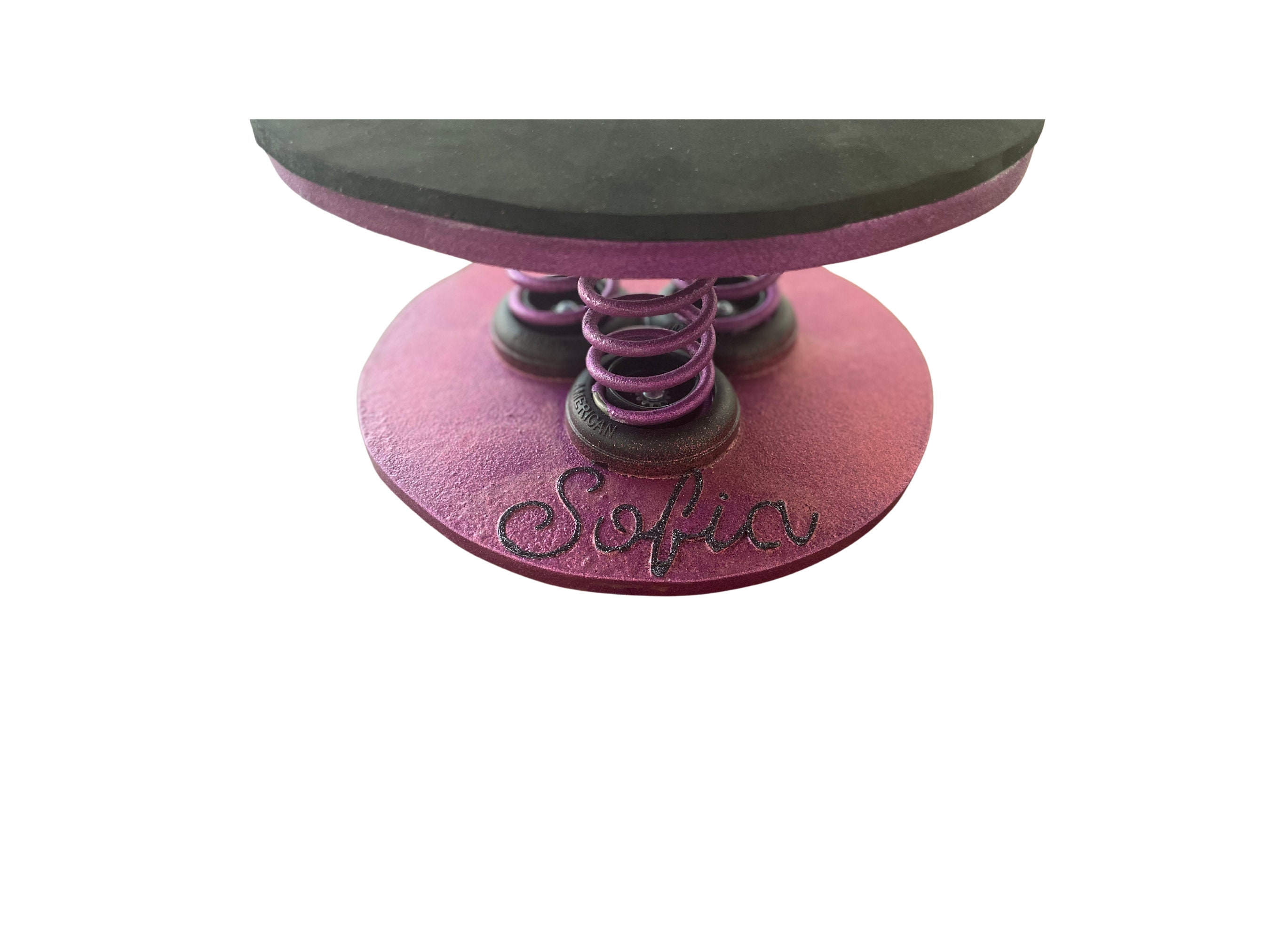 Spring Balance Board for Gymnastics, Dance, Acrobatics, and Individuals