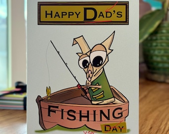 Funny Father’s Day Fishing Card