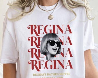 Camiseta personalizada para despedida de soltera Comfort Colors 1717 Camiseta personalizada con foto de la novia Las Vegas 2026