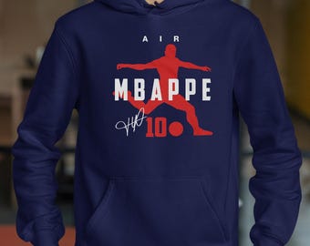 Air Mbappe #10 France Soccer Star Shirt, Football Custom Gift Graphic Tee, Soccer Sports Retro Personalized Gift GOAT French Unisex T-Shirt