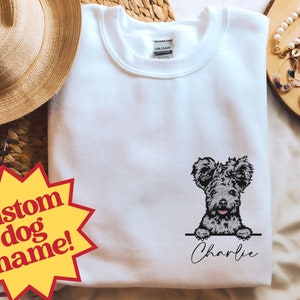 Personalized Pumi Mom Sweatshirt, Custom Pumi Mama Sweater, Custom Pumi Dog Mom Gift, Pumi Clothing, Customized Pumi Sweater For Pumi Owner