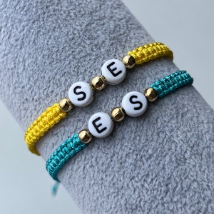 initial bracelet,set of custom couple bracelet,gift for couple, bridesmaid gift,mothers day, personalized christmas , personalized bracelet.