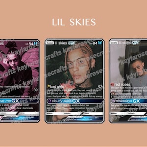 Lil Skies Custom holografische Pokémon GX-kaarten