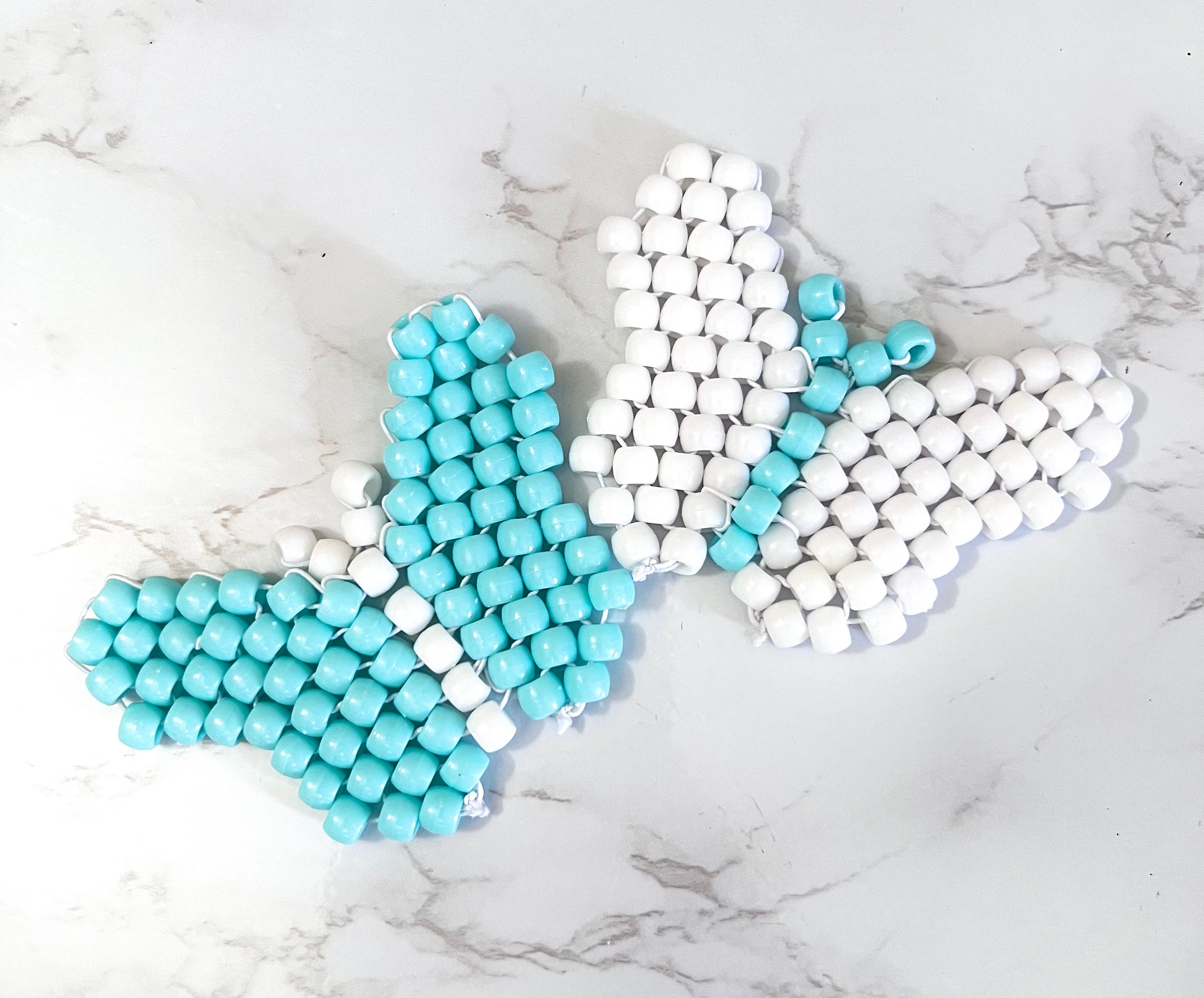 Beaded Butterfly Pony Beads Art Pastel Kandi Fidget Etsy