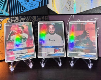post malone pokemon card Fanatics Collect | Post Malone has one of the rarest Pokmon cards in  existence  In 2021, during Pokmon's 25th anniversary, he partnered with  the franchise