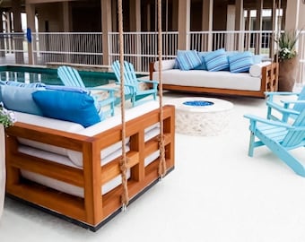 Bali Bliss Bed Swing - Premium Grade Teak