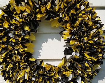 20" School Spirit Door Wreath