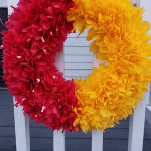 18&quot; School Spirit Door Wreath