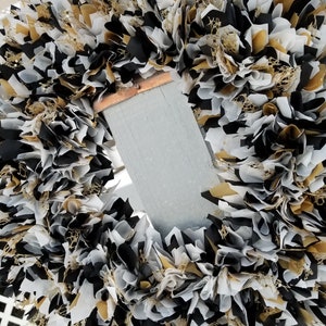 20&quot; Wedding Door Wreath w/ Monogram