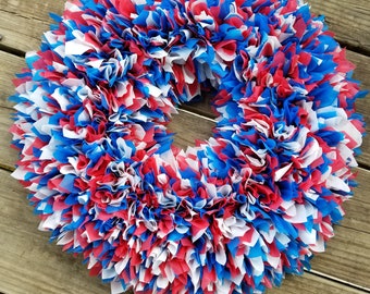 18" 4th of July Door Wreath