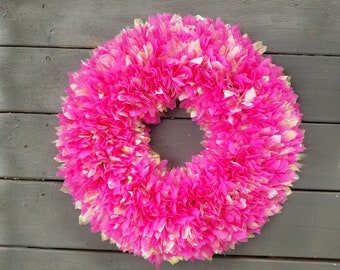 18" Shimmer Door Wreath