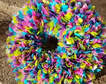 18" Spring/Summer Door Wreath