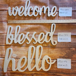 Sign Add On Options for Custom Wreaths