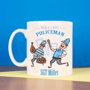 Police Officer Mug Police Officer Gift Gift For Police Police Mug Cop Gifts  Cop