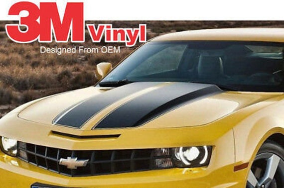 Camaro 2010-2014 Rally Racing Stripes Hood Trunk RS SS With Hickey Stripe.