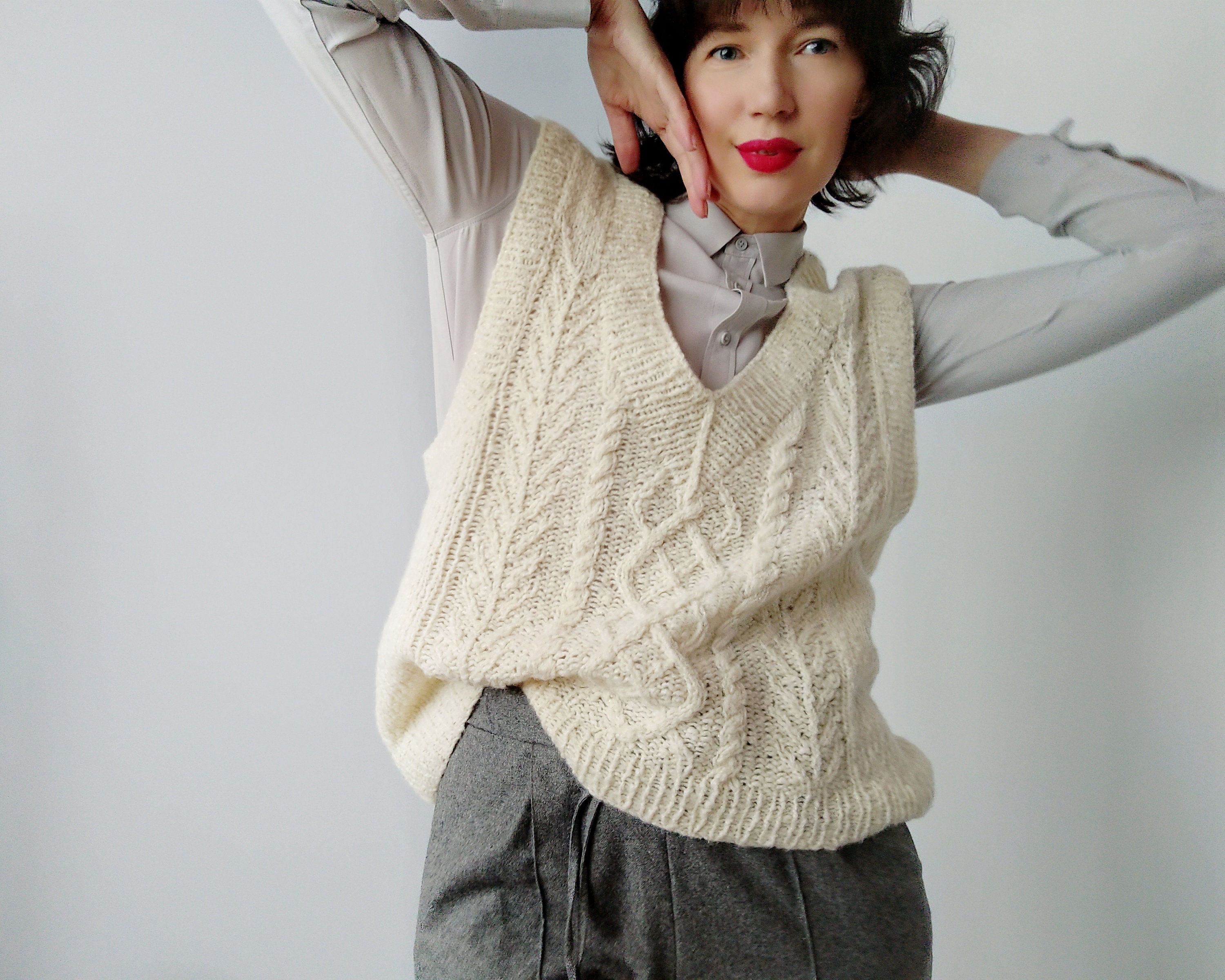 women's cashmere sweater vests