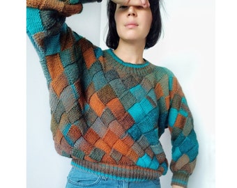 hand knitted womens jumpers