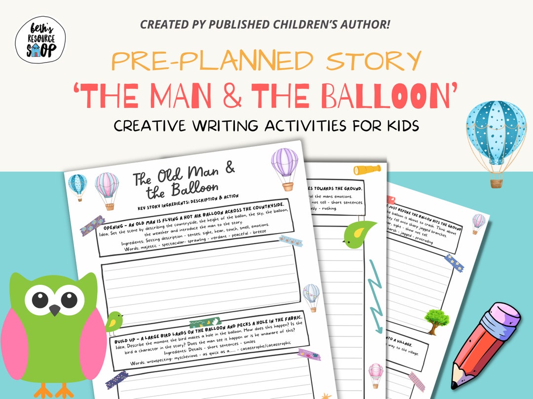 Build A Creative Story Writing Kit for Kids