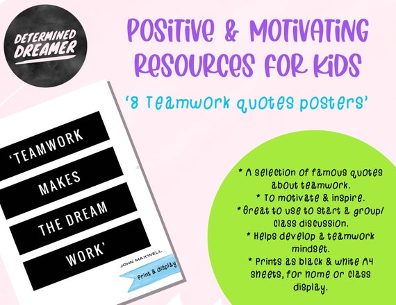 Teamwork Quotes For Kids