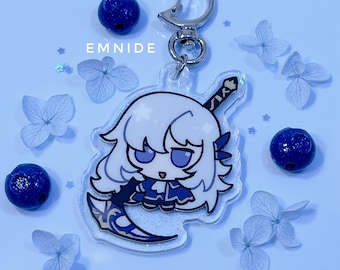 Argalia Keychain, Glitter Acrylic 6cm, Library of Ruina