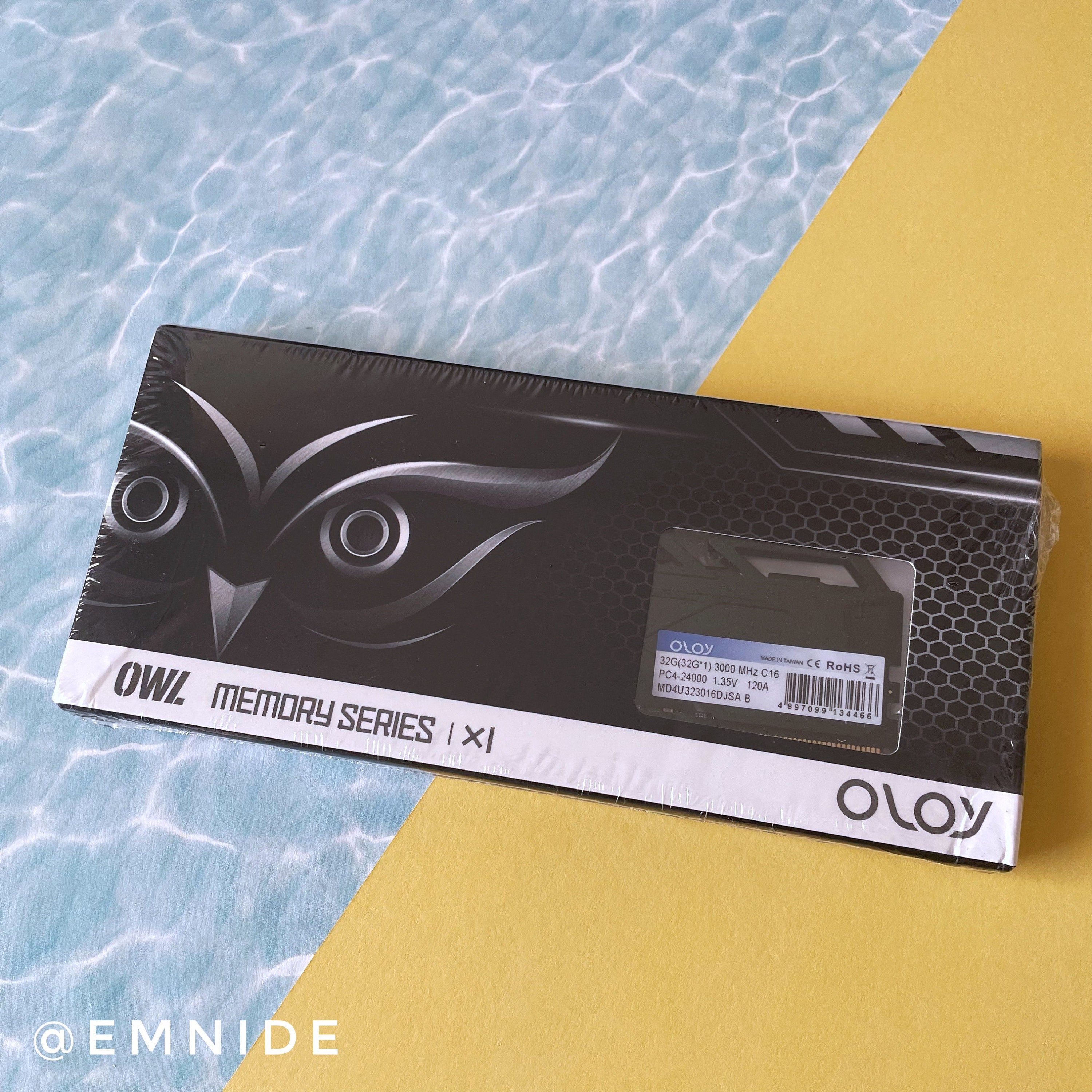 OLOy DDR4 RAM 32GB (1x32GB) 3600 MHz CL18 1.35V 288-Pin Desktop Gaming UDIMM (MD4U323618DJSA) OLOy DDR4 RAM 32GB (1x32GB) 3600 MHz CL18 1.35V 288-Pin Desktop