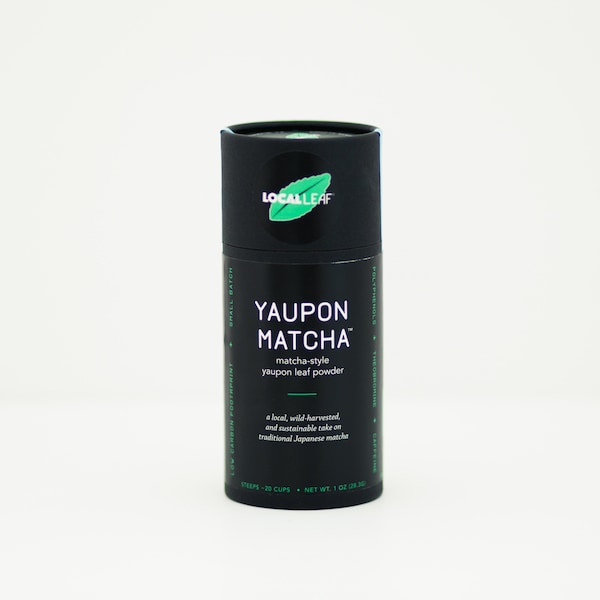 Yaupon Matcha - sustainably wild-harvested matcha powder