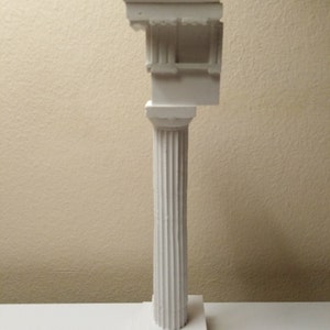 Doric order - Handcarved classical order architectural model