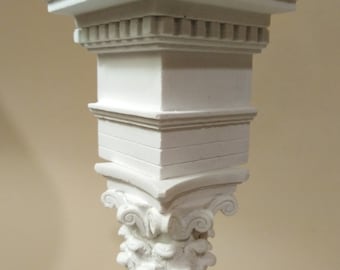 ギリシャ風柱 コリント式柱 建築装飾彫刻 10.2インチ - 26 cm - Etsy 日本